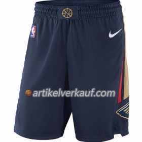 New Orleans Pelicans Dunkelblau Nike Kurze Hose Swingman - Herren